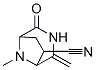 3,8-Diazabicyclo[3.2.1]octane-6-carbonitrile,8-methyl-4-methylene-2-oxo-,endo-(9CI)