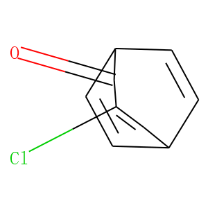 Bicyclo[3.2.2]nona-3,6,8-trien-2-one,  3-chloro-