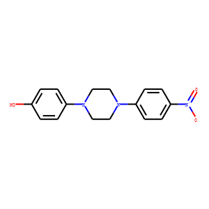 4-[4-(4-Nitrophenyl)-1-piperazinyl]phenol