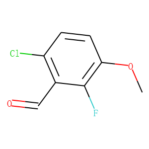 6-CHLORO-2-FLUORO-3-METHOXYBENZALDEHYDE