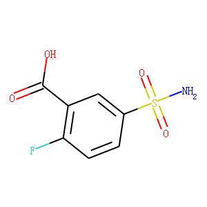 2-Fluoro-5-sulfamoyl-benzoic acid