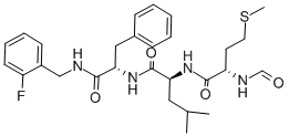 N-FORMYL-MET-LEU-PHE-O-FLUOROBENZYLAMIDE