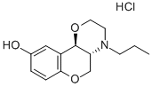 PD  125,530,  trans-(±)-3,4,4a,10b-Tetrahydro-4-propyl-2H,5H-[1]benzopyrano[4,3-b]-1,4-oxazin-9-ol