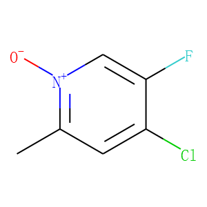 Pyridine,  4-chloro-5-fluoro-2-methyl-,  1-oxide