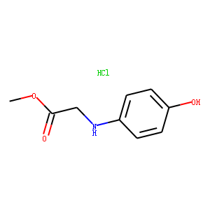 Methyl 2-((4-hydroxyphenyl)aMino)acetate hydrochloride
