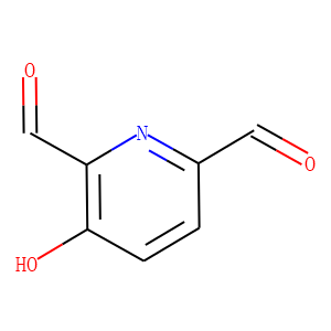 2,6-Pyridinedicarboxaldehyde, 3-hydroxy- (9CI)