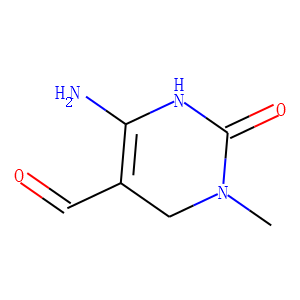 5-Pyrimidinecarboxaldehyde, 4-amino-1,2,3,6-tetrahydro-1-methyl-2-oxo- (9CI)
