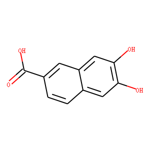 2-Naphthalenecarboxylic acid, 6,7-dihydroxy- (9CI)