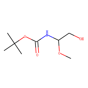 Carbamic acid, (2-hydroxy-1-methoxyethyl)-, 1,1-dimethylethyl ester (9CI)