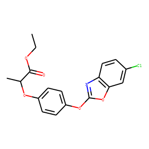 ETHYL (2S)-(+)-2-(4-(6-CHLOROBENZOXAZOL