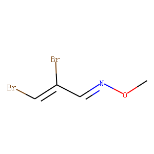 2,3-dibromoacrolein O-methyloxime