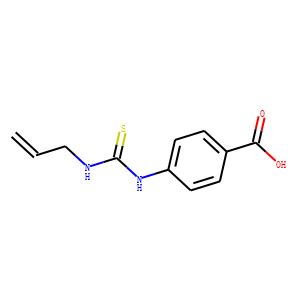 4-(3-allylthioureido)benzoic acid