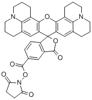 5(6)-CARBOXY-X-RHODAMINE-N-HYDROXYSUCCINIMIDE ESTER