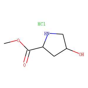 D-Proline, 4-hydroxy-, methyl ester, hydrochloride (1:1), (4R)-