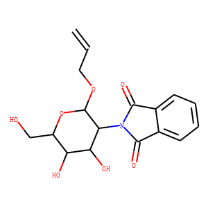 Allyl 2-Deoxy-2-(1,3-dihydro-1,3-dioxo-2H-isoindol-2-yl)-β-D-glucopyranoside 