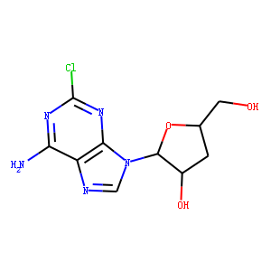  2-chloro-3'-deoxyadenosine