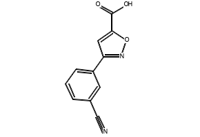 3-(3-cyanophenyl)-1,2-oxazole-5-carboxylic acid,1152531-77-5