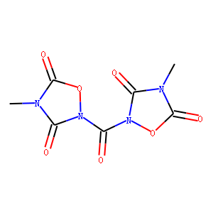 2,2'-CARBONYLBIS(3,5-DIOXO-4-METHYL-1,2,4-OXADIAZOLIDINE)