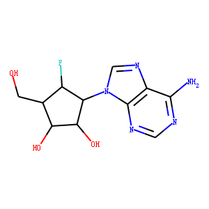 6'-fluoroaristeromycin