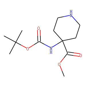 4-N-BOC-AMINO-PIPERIDINE-4-CARBOXYLIC ACID METHYL ESTER