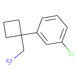 [1-(3-chlorophenyl)cyclobutyl]methanamine