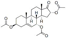 Androst-5-en-17-one, 3,7,16-tris(acetyloxy)-, (3beta,7alpha,16alpha)- (9CI)