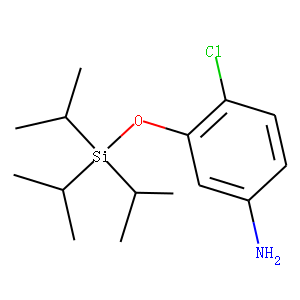 3-Triisopropylsilyloxy-4-chloroaniline