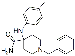 N-Benzyl-4-carbamyl-4-(p-toluidino)-piperidine