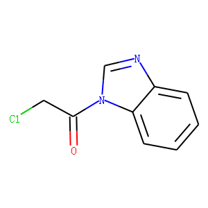 1H-Benzimidazole, 1-(chloroacetyl)- (9CI)