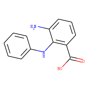 3-Amino-2-(phenylamino)benzoic acid