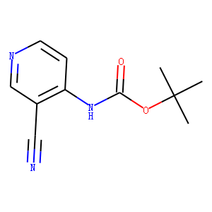 Carbamic acid, (3-cyano-4-pyridinyl)-, 1,1-dimethylethyl ester (9CI)