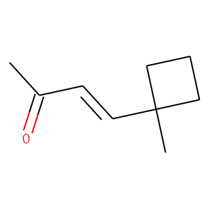 3-Buten-2-one, 4-(1-methylcyclobutyl)-, (E)- (9CI)