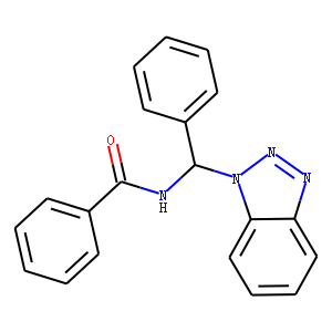 N-(1 H-BENZOTRIAZOL-1-YLPHENYLMETHYL)BENZAMIDE