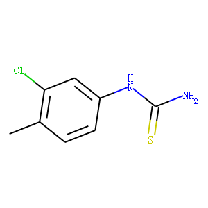 1-(3-CHLORO-4-METHYLPHENYL)-2-THIOUREA