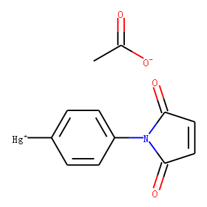 N-[p-(Acetylmercuric)phenyl]maleimide
