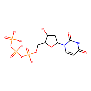 2'-Deoxyuridine-5'-triphosphoric acid  = dUTP