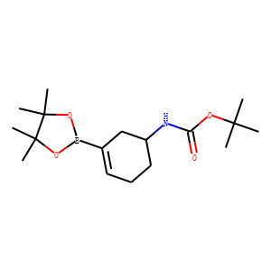 tert-Butyl (3-(4,4,5,5-Tetramethyl-1,3,2-dioxaborolan-2-yl)cyclohex-3-en-1-yl)carbamate