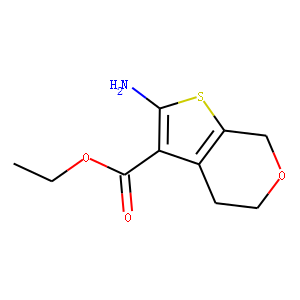 2-AMINO-4,7-DIHYDRO-5H-THIENO[2,3-C]PYRAN-3-CARBOXYLIC ACID ETHYL ESTER