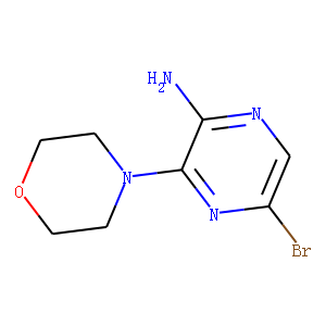 2-AMINO-5-BROMO-3-MORPHOLIN-4-YLPYRAZINE