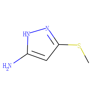 3-(Methylthio)-1H-pyrazol-5-amine