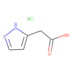 1H-Pyrazole-3-acetic acid, hydrochloride