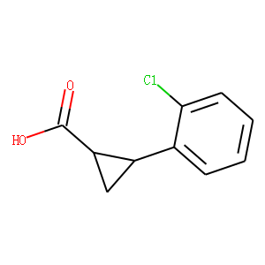 2-​(2-​Chlorophenyl)​-cyclopropanecarboxyl​ic Acid