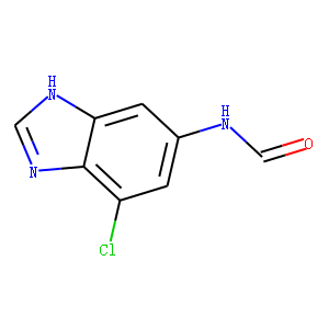 Formamide, N-(7-chloro-1H-benzimidazol-5-yl)- (9CI)