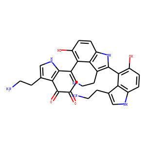 3-(2-aminoethyl)-7-[3-(2-aminoethyl)-2-[3-(2-aminoethyl)-5-hydroxy-1H- indol-4-yl]-5-hydroxy-1H-indo