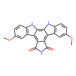 12,13-Dihydro-3,9-dimethoxy-5H-Indolo[2,3-a]pyrrolo[3,4-c]carbazole-5,7(6H)-dione