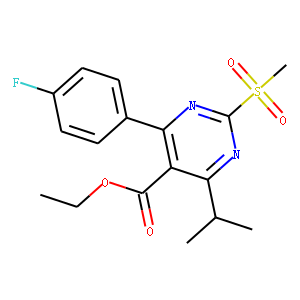 Ethyl 4-(4-Fluorophenyl)-6-isopropyl-2-(methylsulfonyl)pyrimidine-5-carboxylate-d6