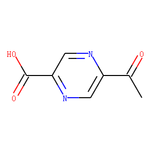 Pyrazinecarboxylic acid, 5-acetyl- (9CI)