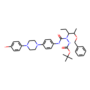 tert-Butyl 2-((2S,3S)-2-(Benzyloxy)pentan-3-yl)-2-((4-(4-(4-hydroxyphenyl)piperazin-1-yl)phenyl)carb