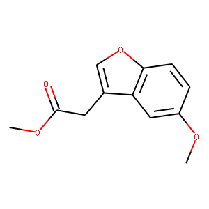 3-Benzofuranacetic acid, 5-Methoxy-, Methyl ester