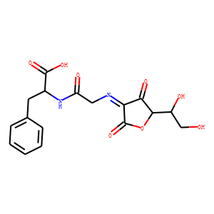 L-threo-3-Hexulosonic  acid,  2-[[2-[(1-carboxy-2-phenylethyl)amino]-2-oxoethyl]imino]-2-deoxy-,  -g